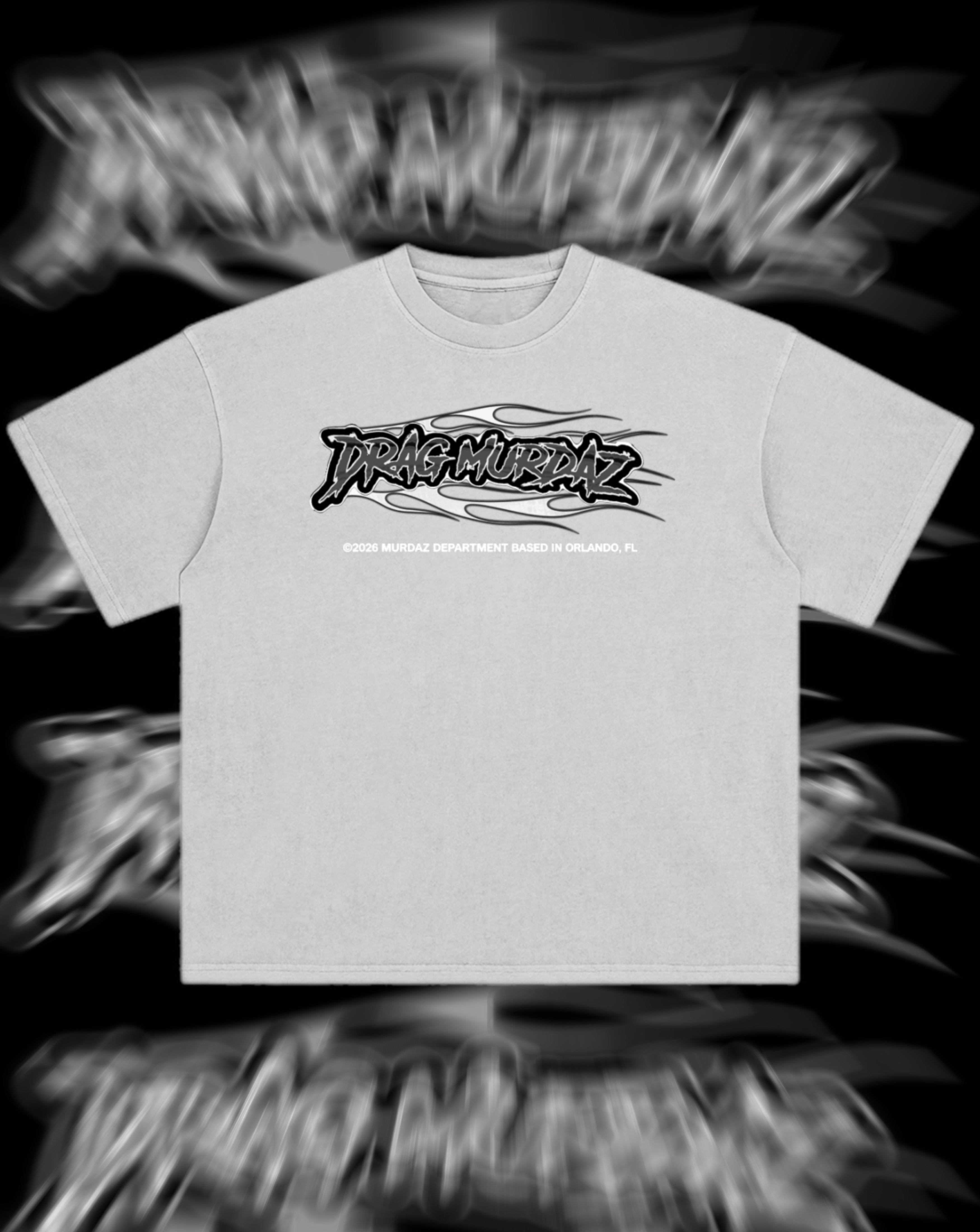 Blackout Flame Washed Tee