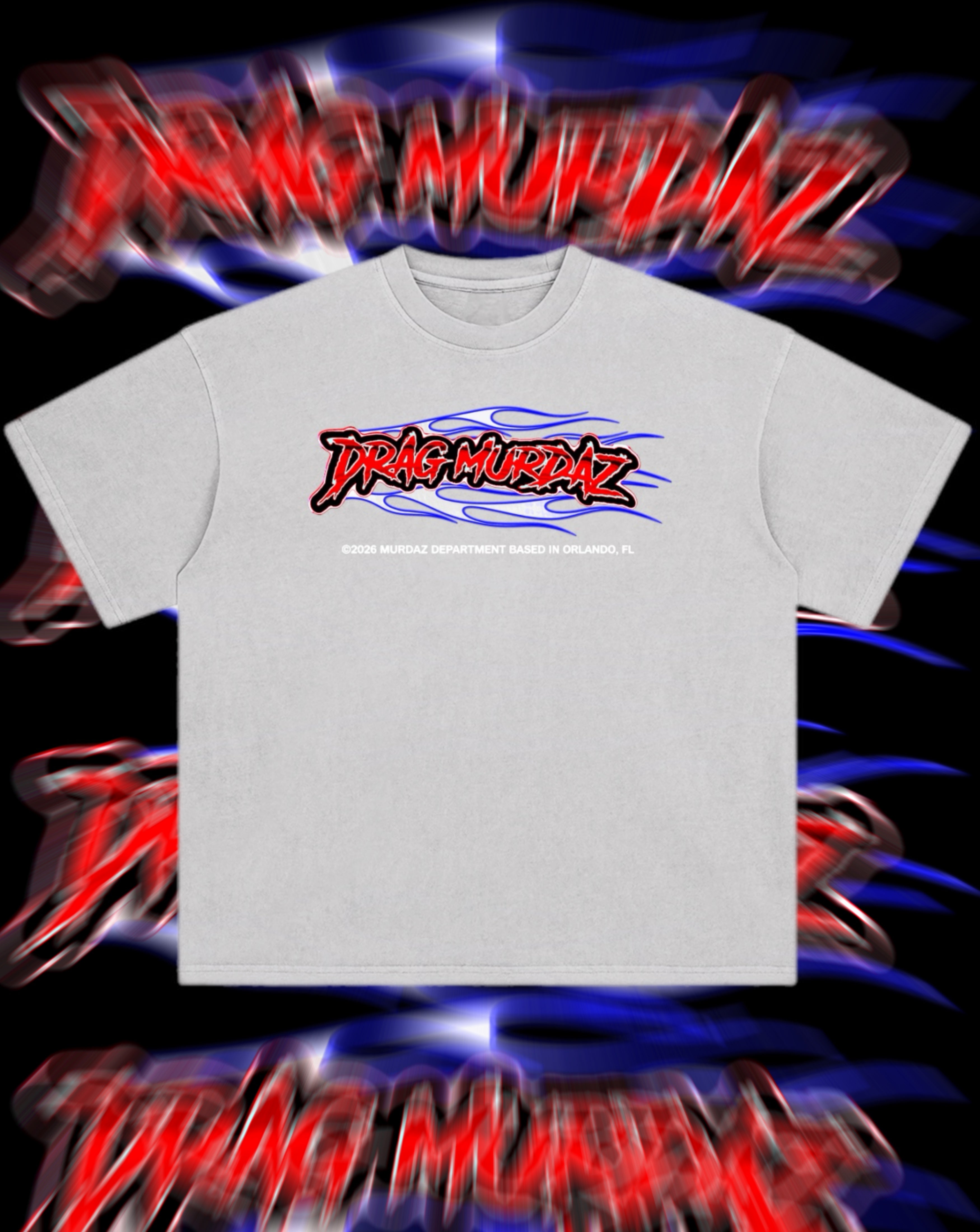 Outlaw Flame Washed Tee