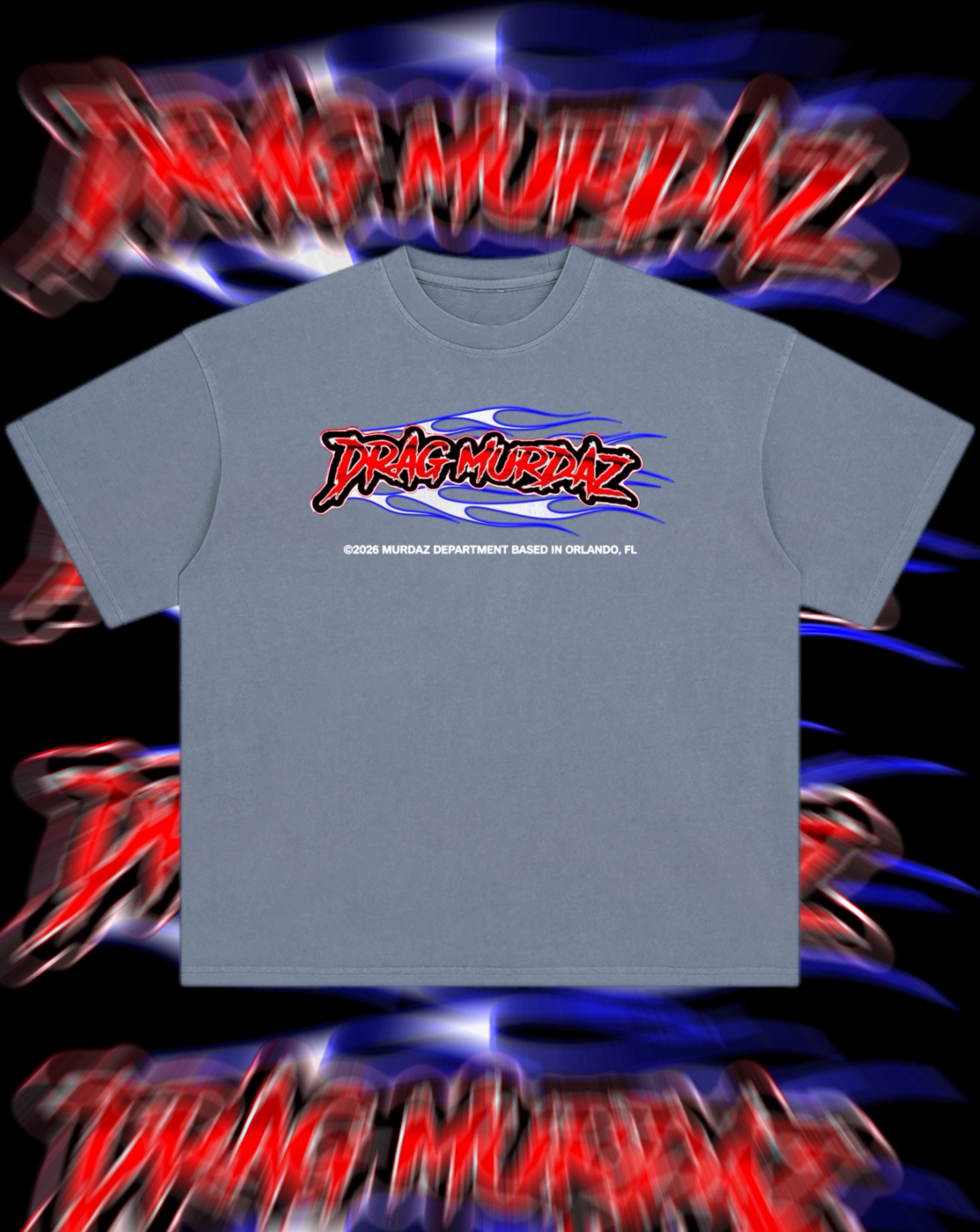 Outlaw Flame Washed Tee